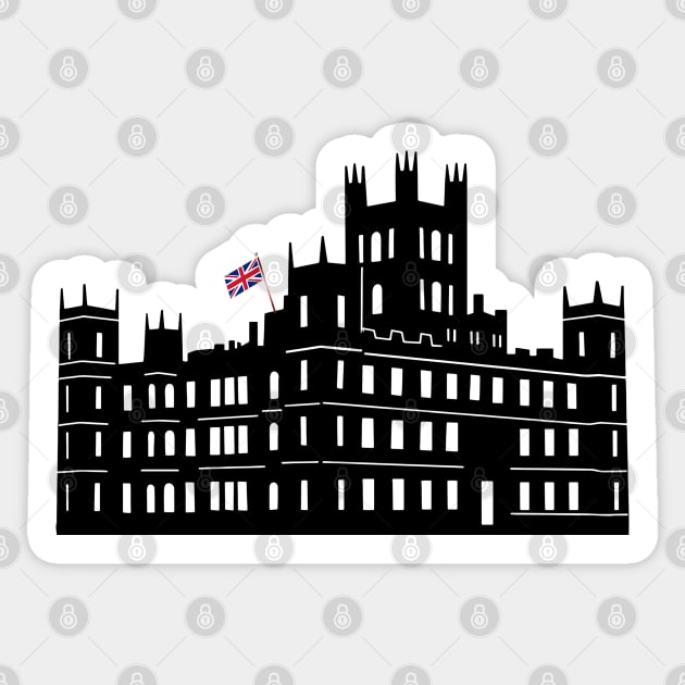 The Downton Abbey Dove Sticker by umarerikstore